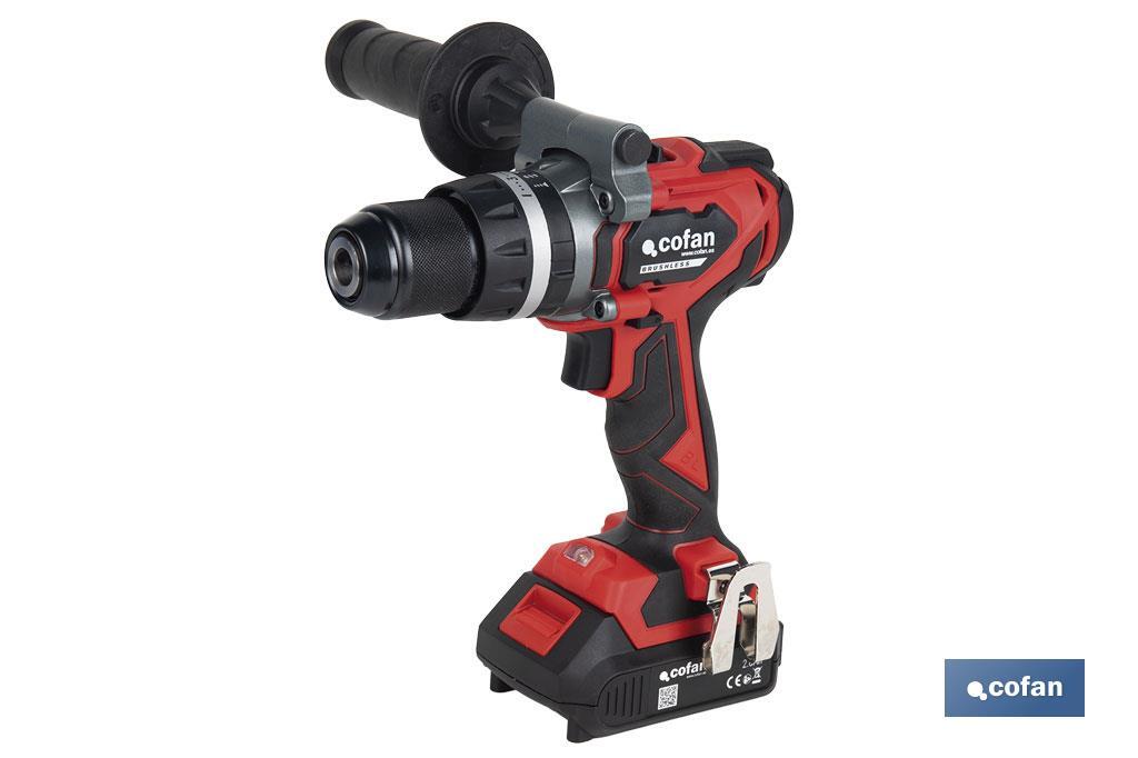 TALADRO PERCUTOR A BATERÍA Li-ion 20 V 2000 RPM 80 Nm (PACK: 1 UDS)